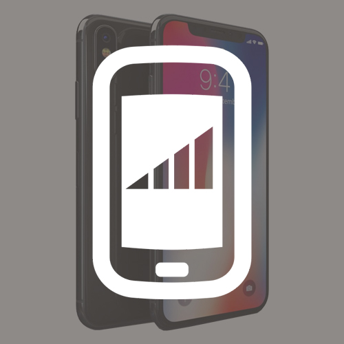 iPhone X не ловит сеть